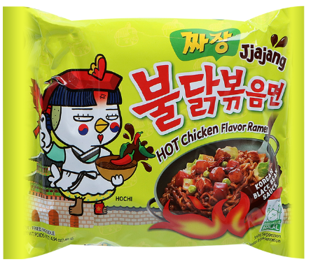 Samyang Korean Spicy Instant Ramen: Ranked by Scoville Heat Units (SHU), by Burger