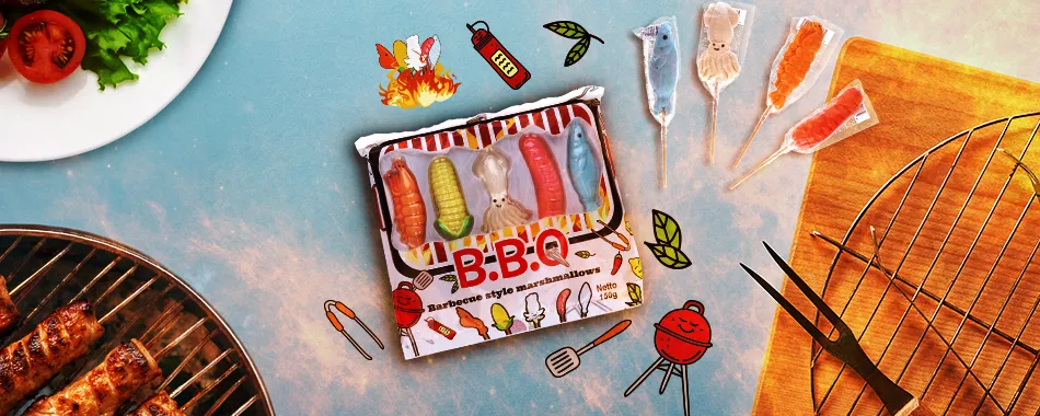 BBQ Marshmallows -Made for the outdoors! 