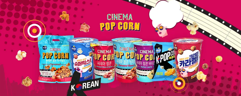 Het is Darda-seizoen! Korea's favoriete popcorn verovert filmavonden.