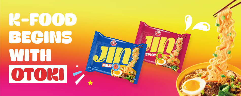 Meet OTOKI’s Jin Ramen instant noodles! 