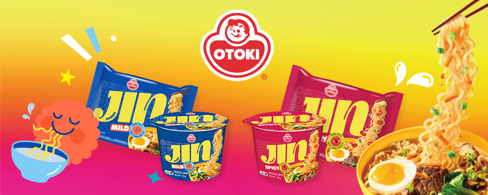 Meet OTOKI’s Jin Ramen instant noodles! 