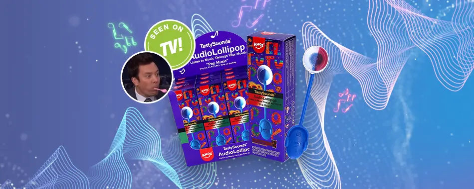 As seen on TV: TastySounds audio lollipops 