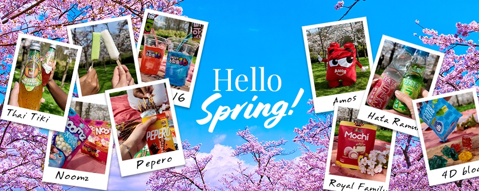 Spring is here! Sakura season & picnic-ready drinks and snacks 