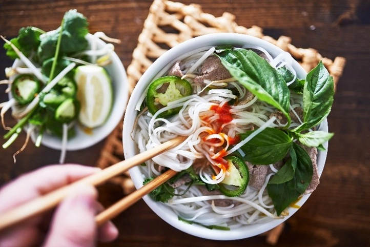 Image of a pho dish