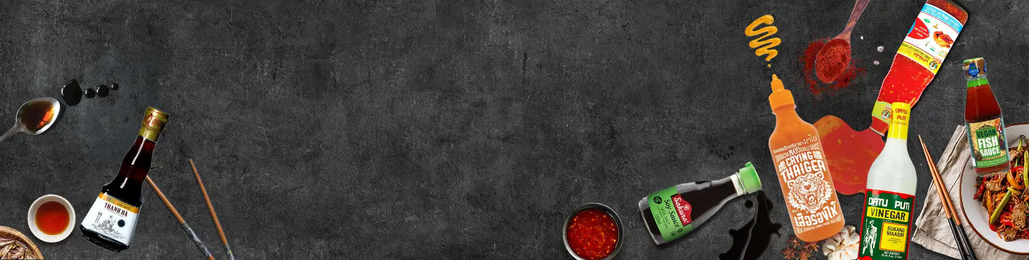 Sauces, Pastes, Oils and Vinegars