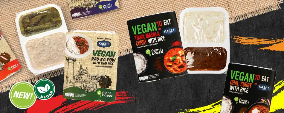 Ready-to-eat vegan curries!
