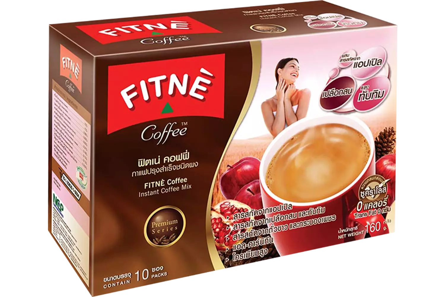 Fitnè - Coffee with Apple Extract Premium Series 160g