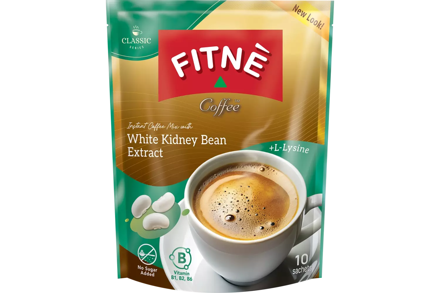 Fitnè - Coffee White Kidney Bean Extract 3-in-1 150g