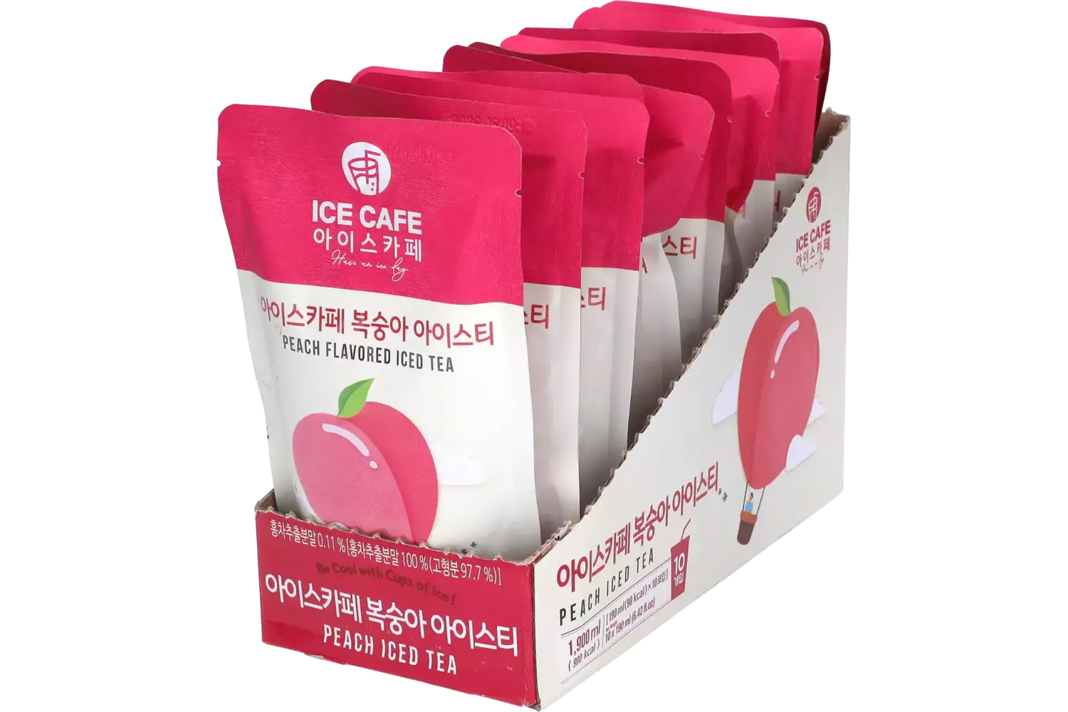 Ice Cafe - Ice Tea Ade Peach 190ml