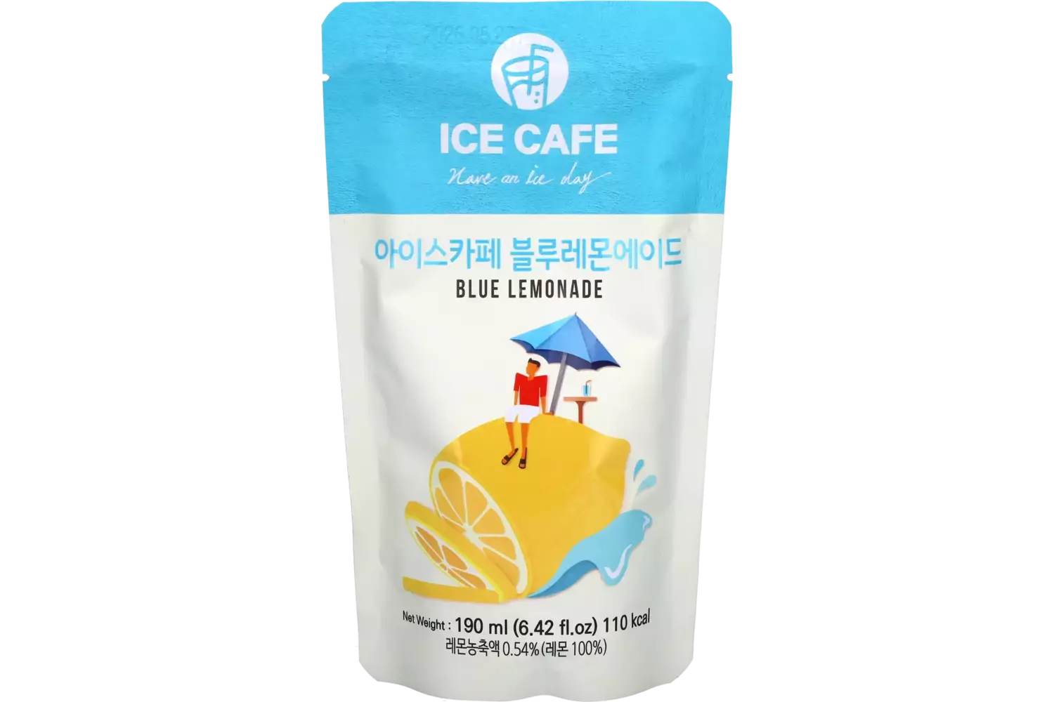 Ice Cafe - Ice Tea Ade Blue Lemon 190ml