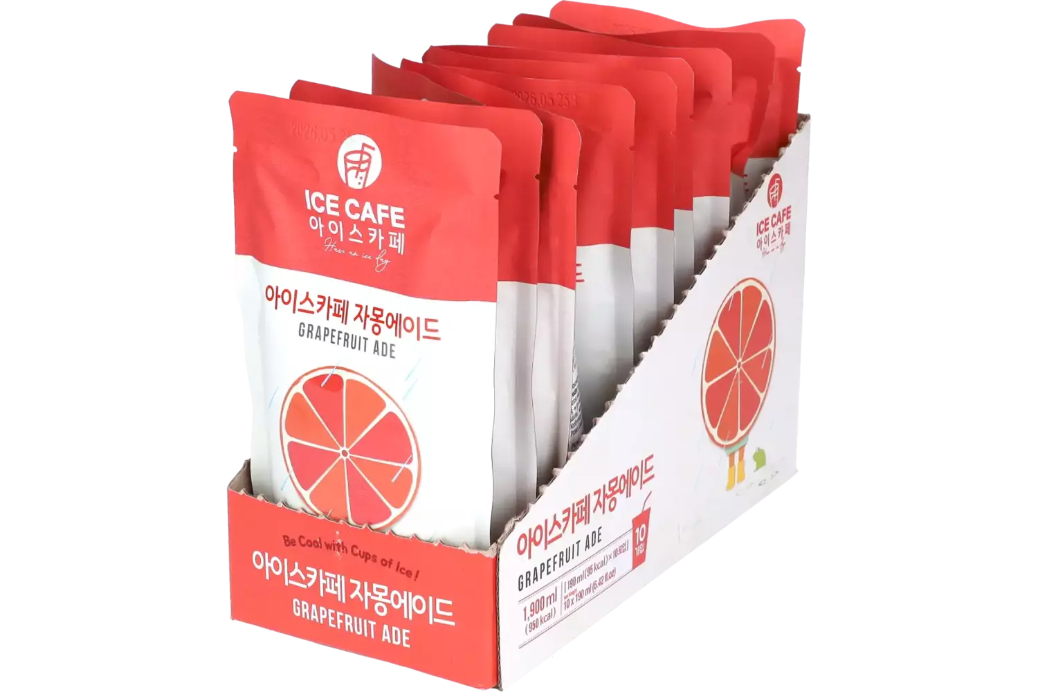 Ice Cafe - Ice Tea Ade Grapefruit 190ml