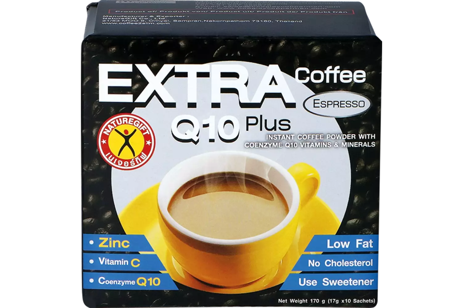 Nature Gift - Extra Coffee Q10 Plus Mix Powder 170g