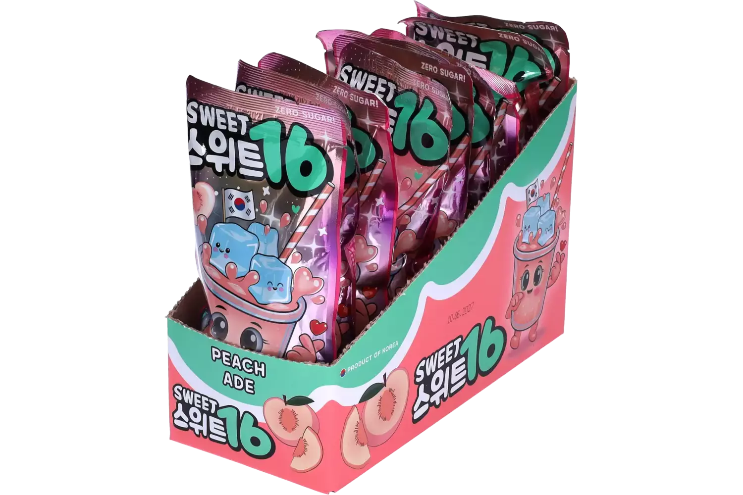 Sweet16 - Peach Ade Zero Sugar 200ml