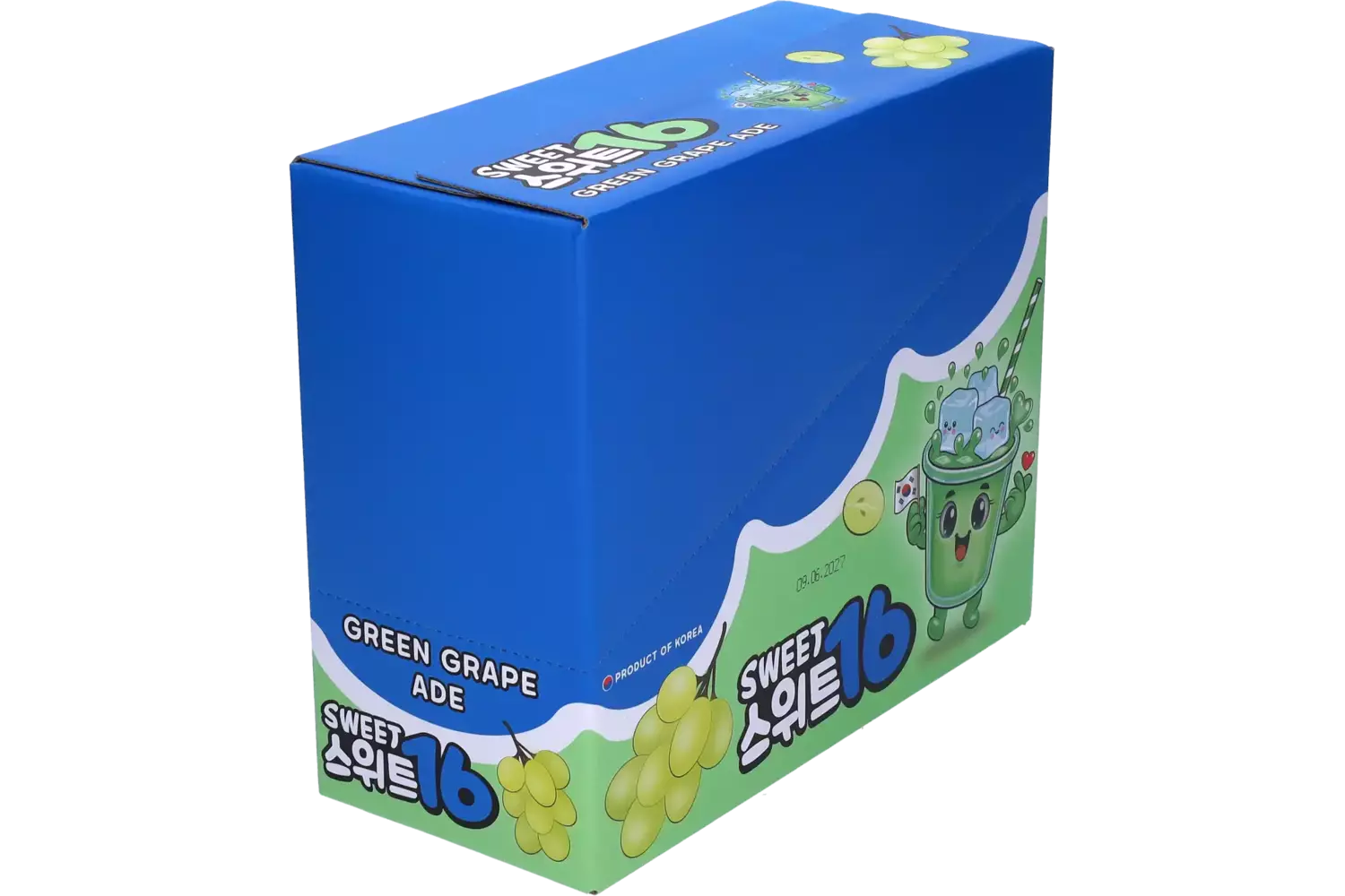 Sweet16 - Green Grape Ade Zero Sugar 200ml