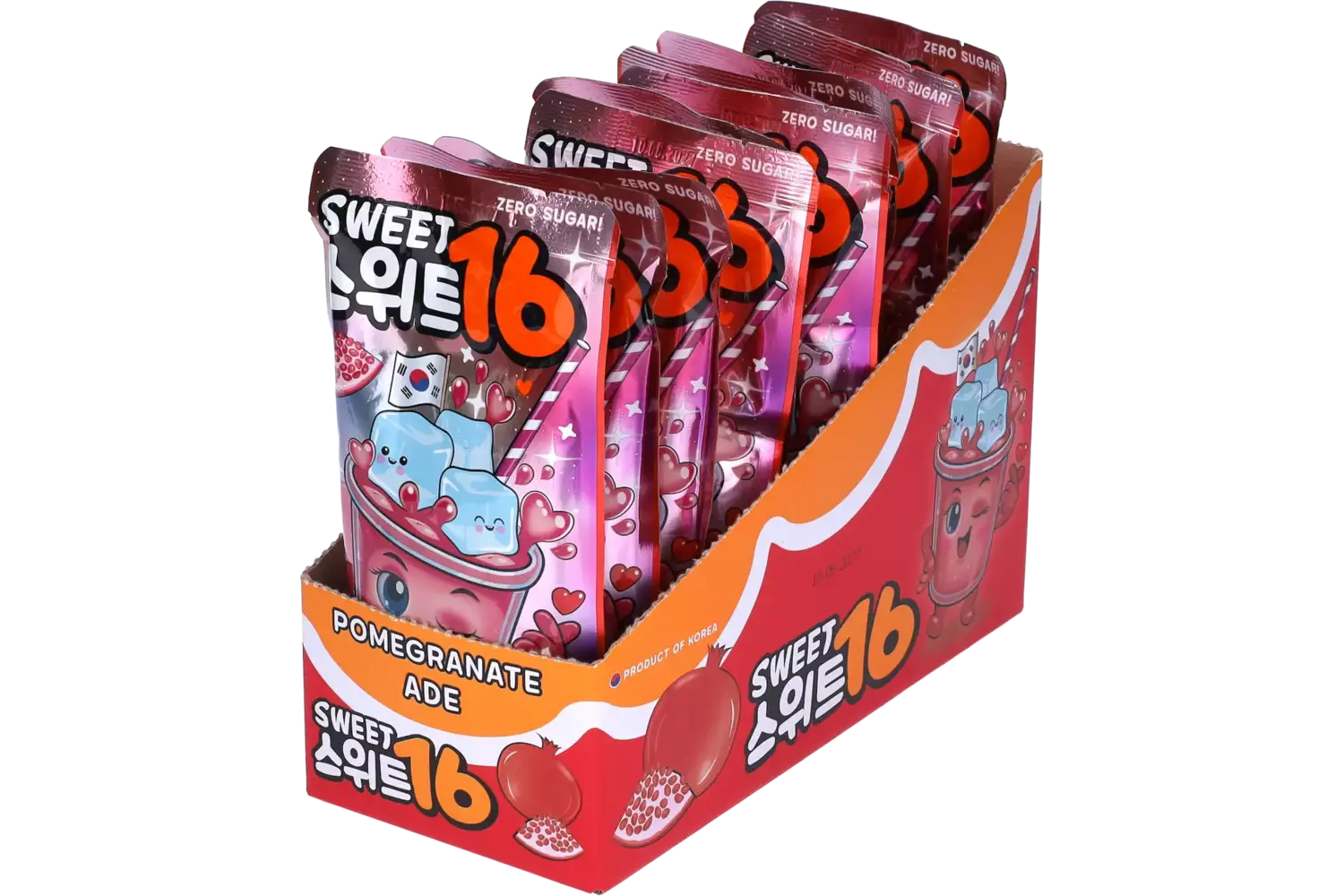 Sweet16 - Pomegranate Ade Zero Sugar 200ml