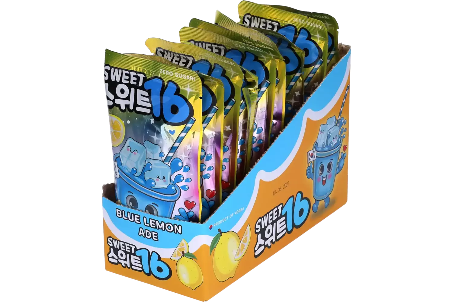 Sweet16 - Blue Lemon Ade Zero Sugar 200ml