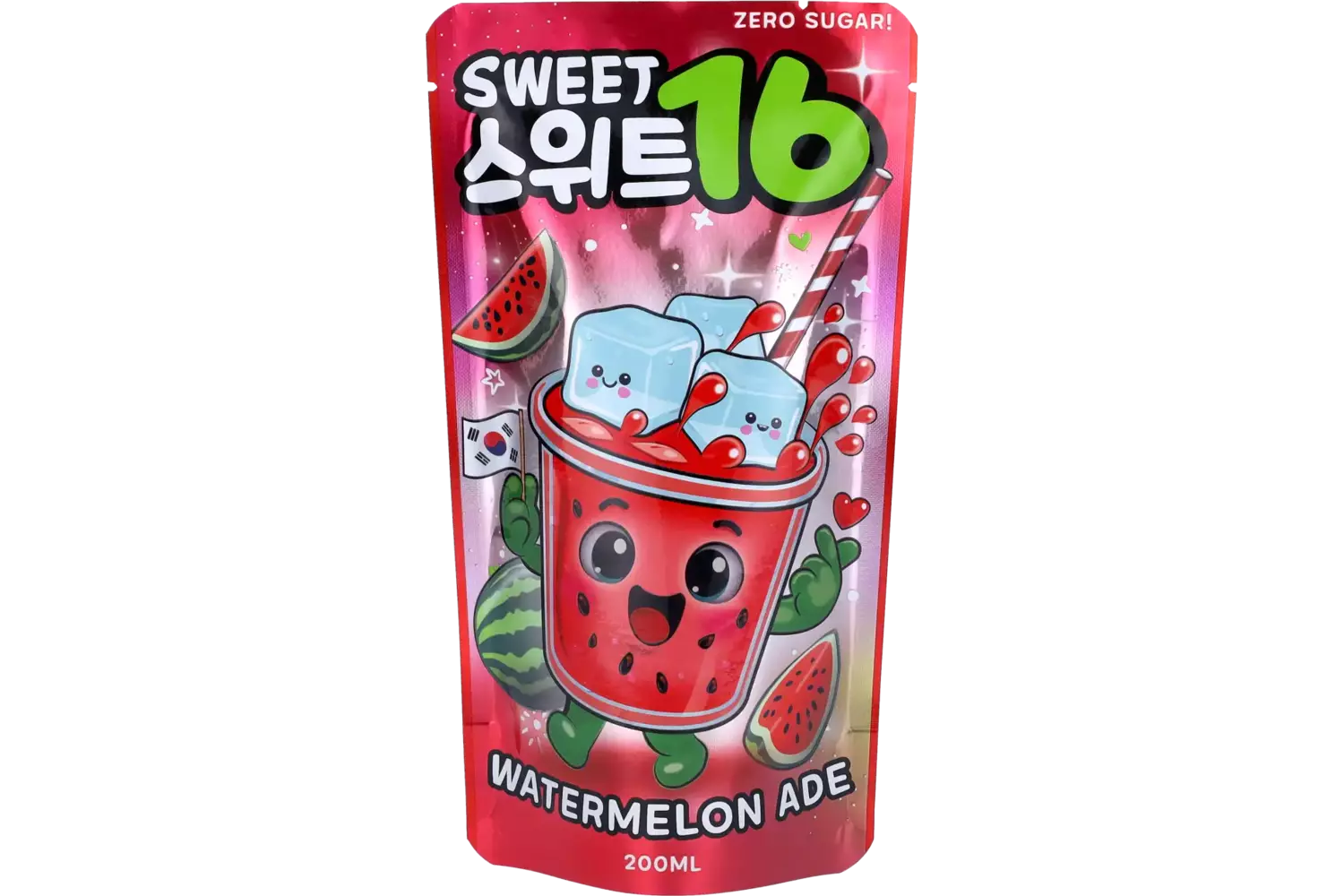Sweet16 - Watermelon Ade Zero Sugar 200ml