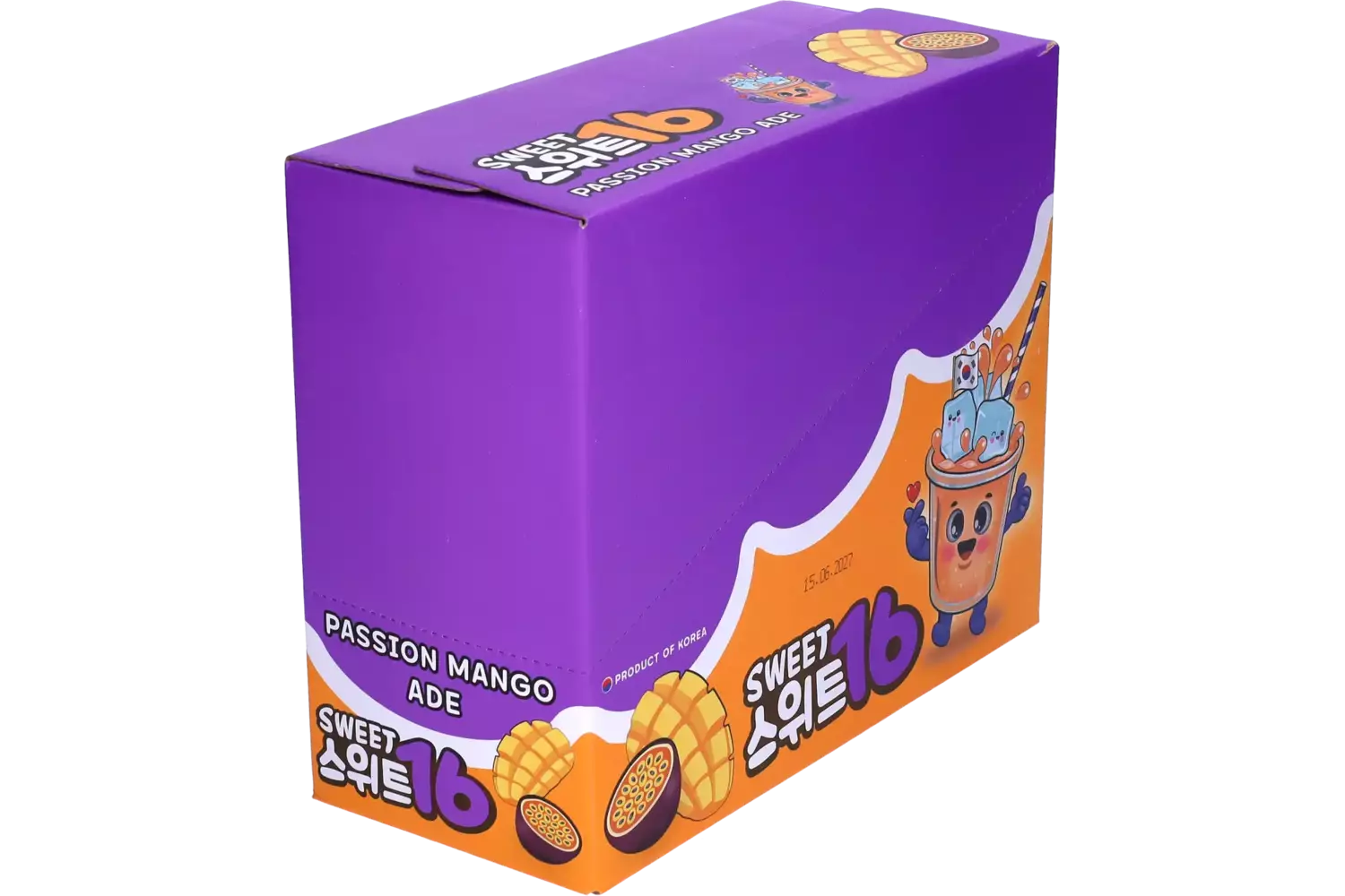 Sweet16 - Passion Mango Ade Zero Sugar 200ml