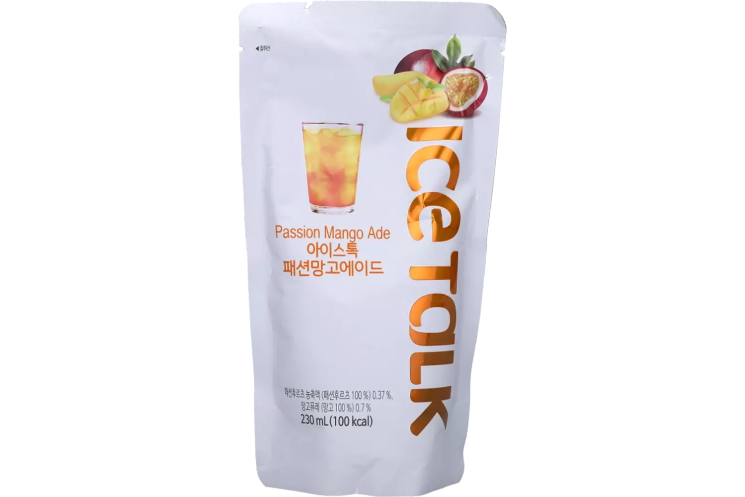 Ice Talk - Passion Fruit & Mango Ade 230ml