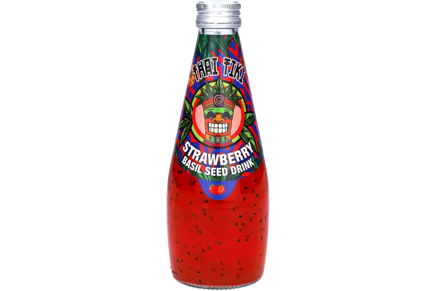 Thai Tiki - Basil Seed Drink Strawberry 290ml