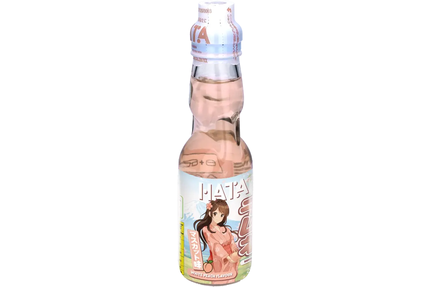 Hata Kosen - Ramune White Peach 200ml