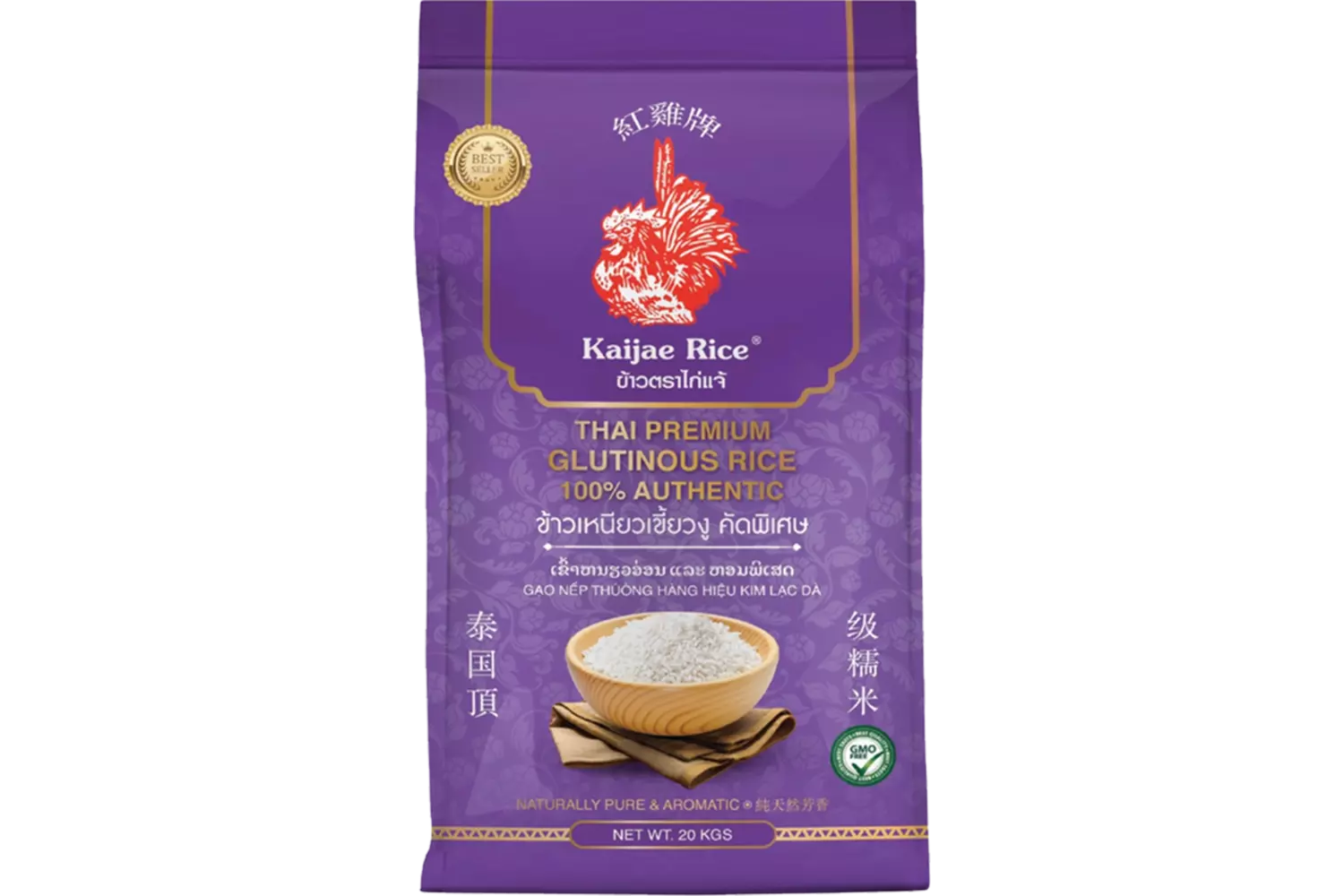 Kaijae Rice - Thai Glutinous Rice 20kg