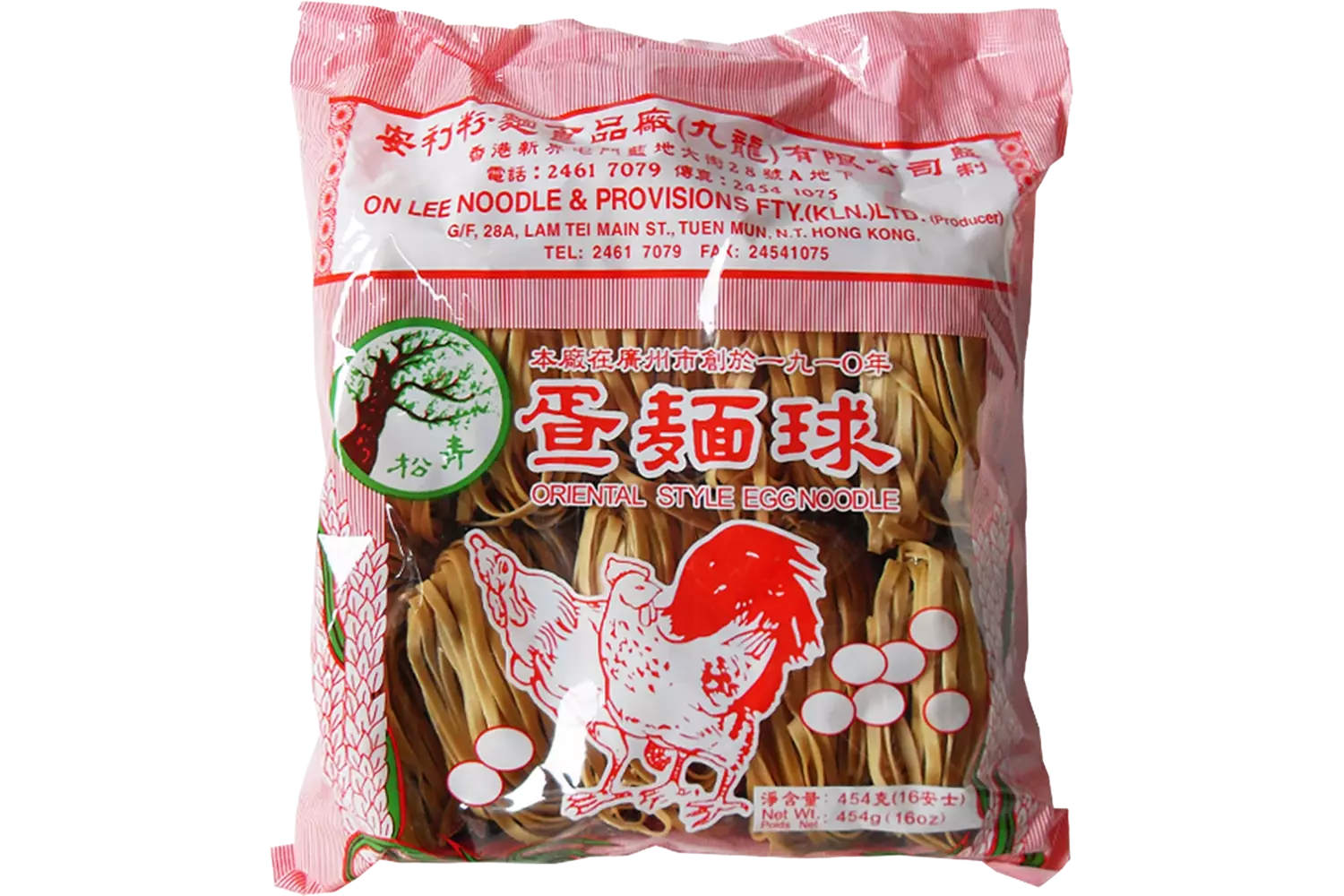 Lion Waystart - Chinese Egg Noodle Thick 454g