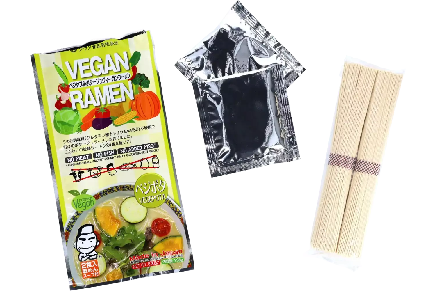 Kurata - Vegan Ramen Vegepota 2x119g