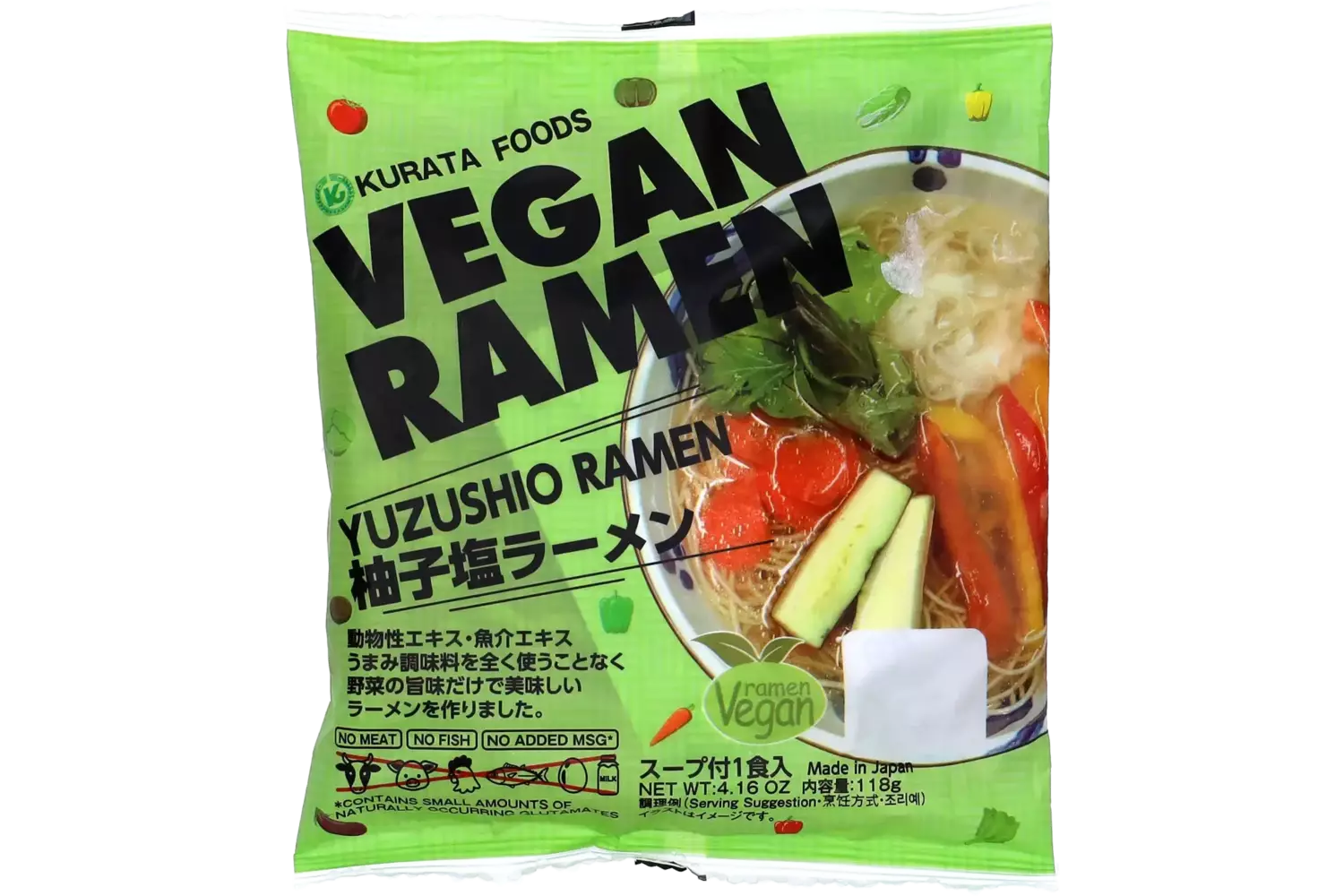 Kurata - Vegan Ramen Yuzushio 118g