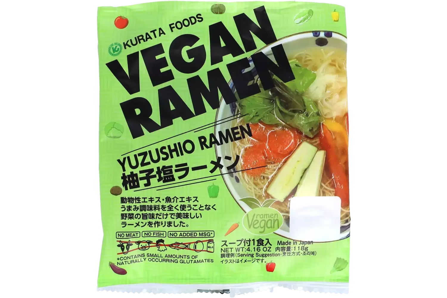 Kurata - Vegan Ramen Yuzushio 118g