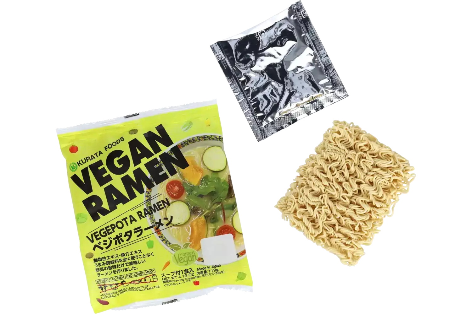 Kurata - Vegan Ramen Vegepota 119g