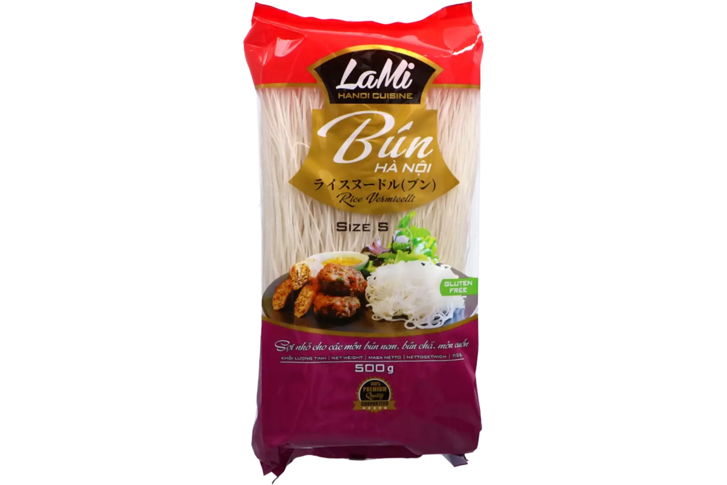 LaMi - Rice Vermicelli Size S 0.9mm 500g