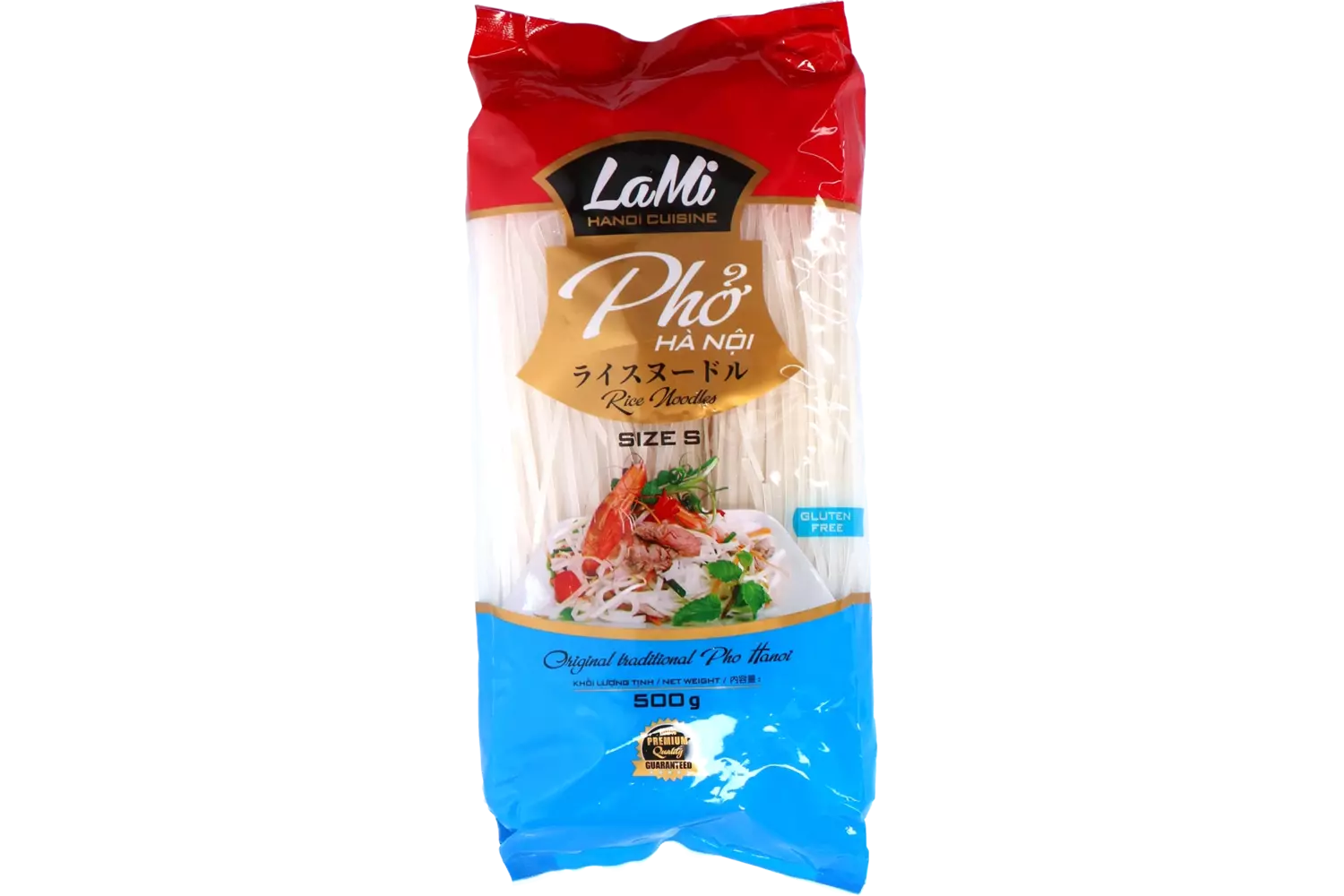 LaMi - Rice Noodles Phở Size S 3mm 500g