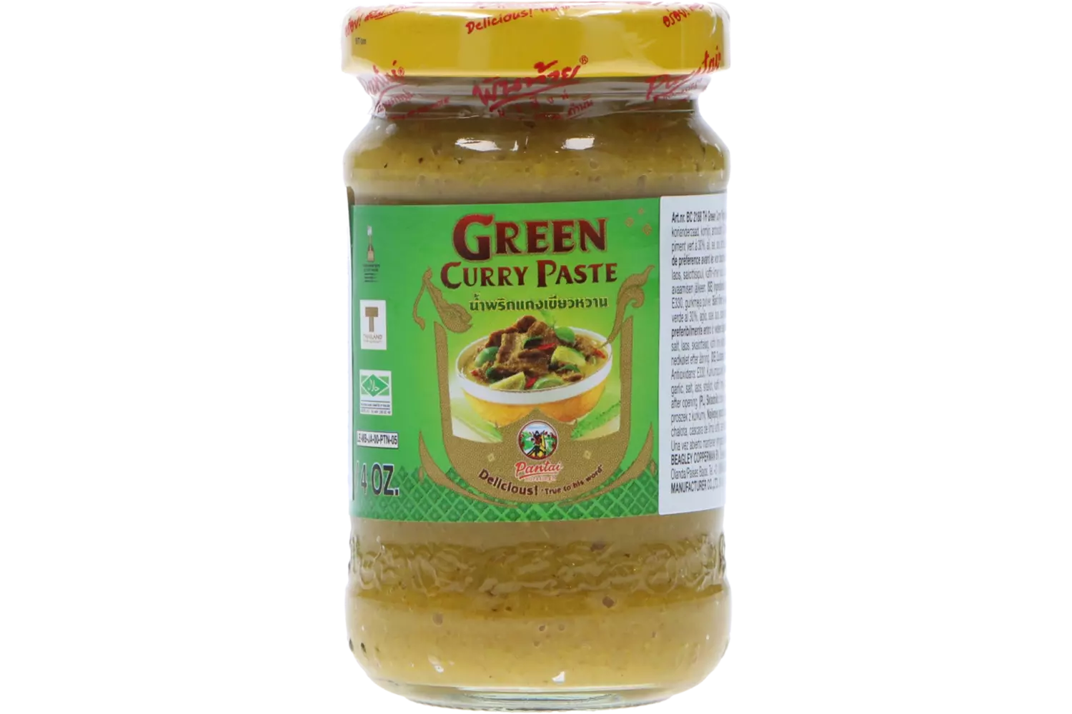 Pantai - Green Curry Paste 114g