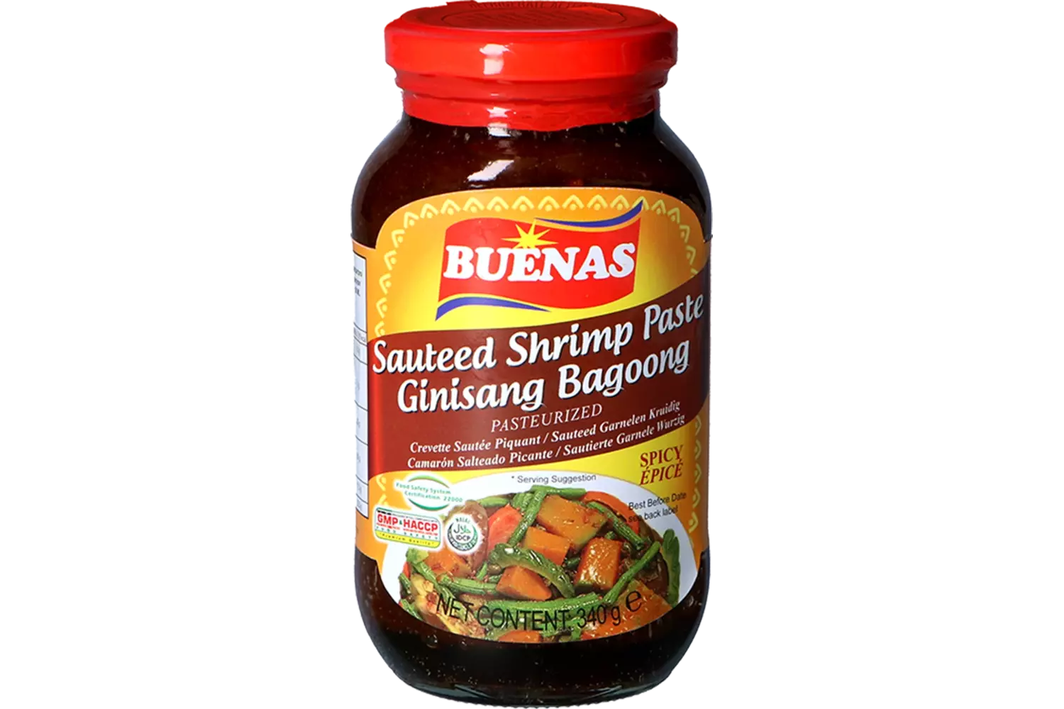 Buenas - Sauteed Shrimp Paste Spicy Ginisang Bagoong 340g