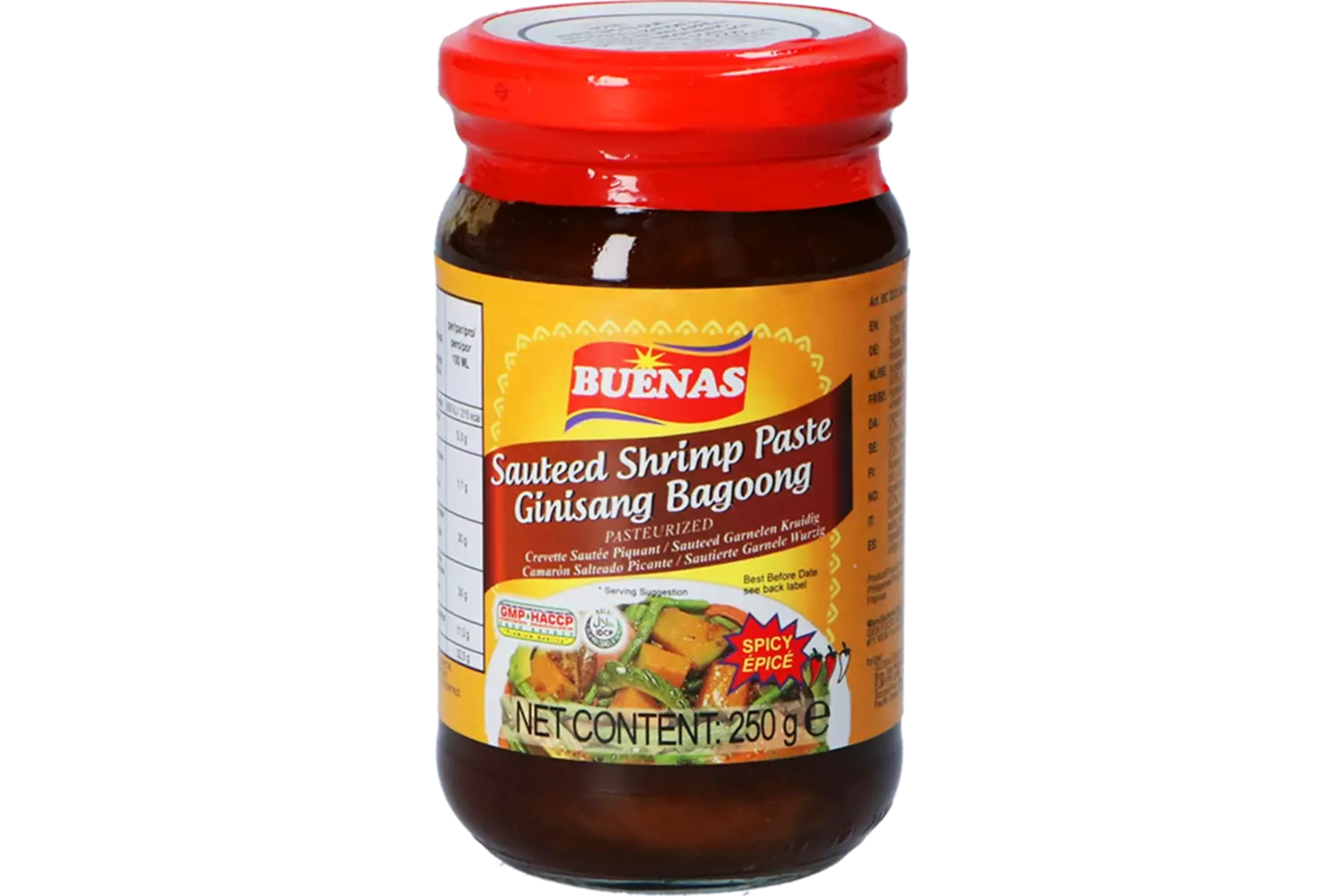 Buenas - Sauteed Shrimp Paste Spicy Ginisang Bagoong 250g