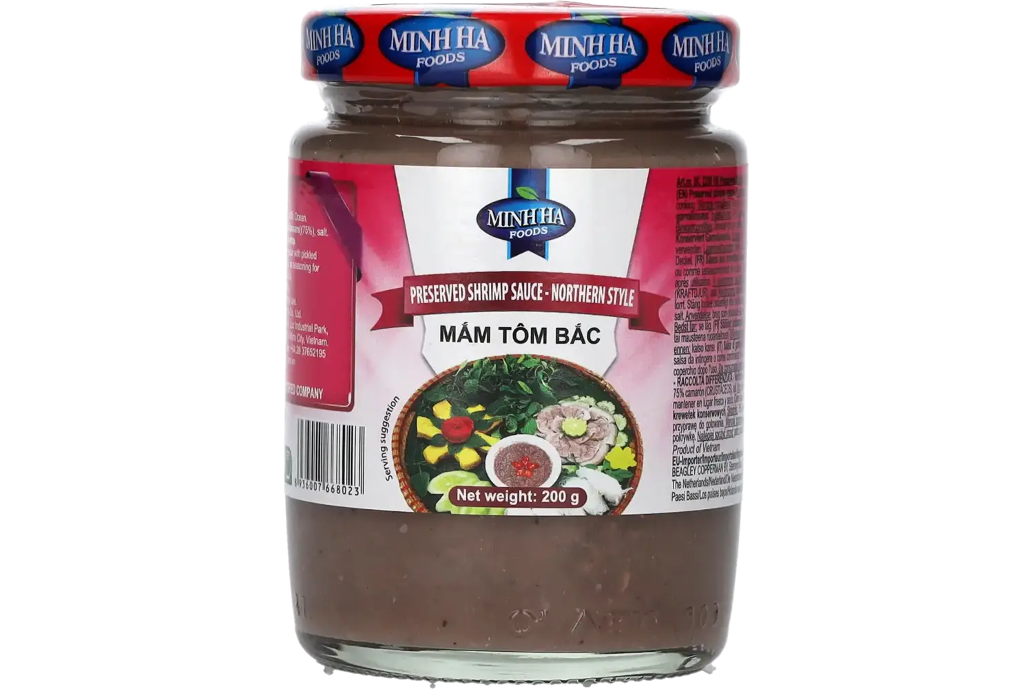 Minh Ha - Preserved Shrimp Sauce Northern Style 200g