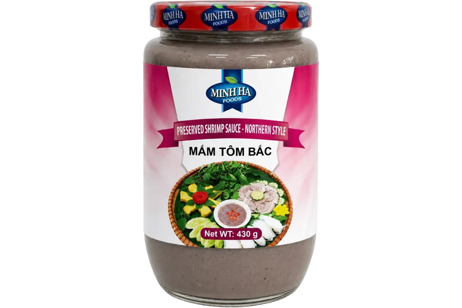 Minh Ha - Preserved Shrimp Sauce Northern Style 430g