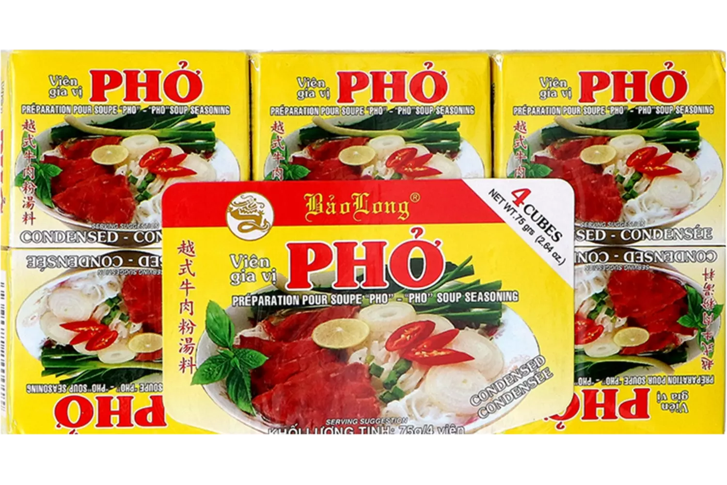 Bao Long - Pho Soup Seasoning Beef 12x75g