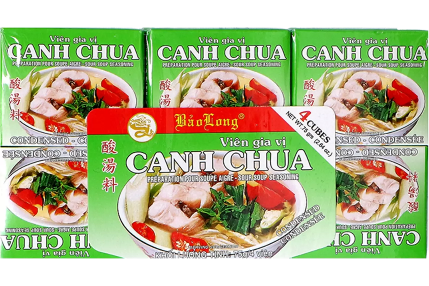 Bao Long - Canh Chua Sour Soup Seasoning 12x75g