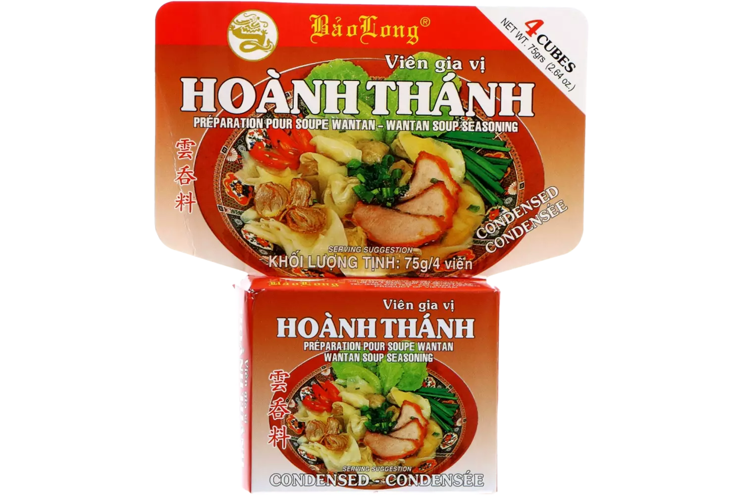 Bao Long - Hoanh Thanh Wantan Soup Seasoning 12x75g