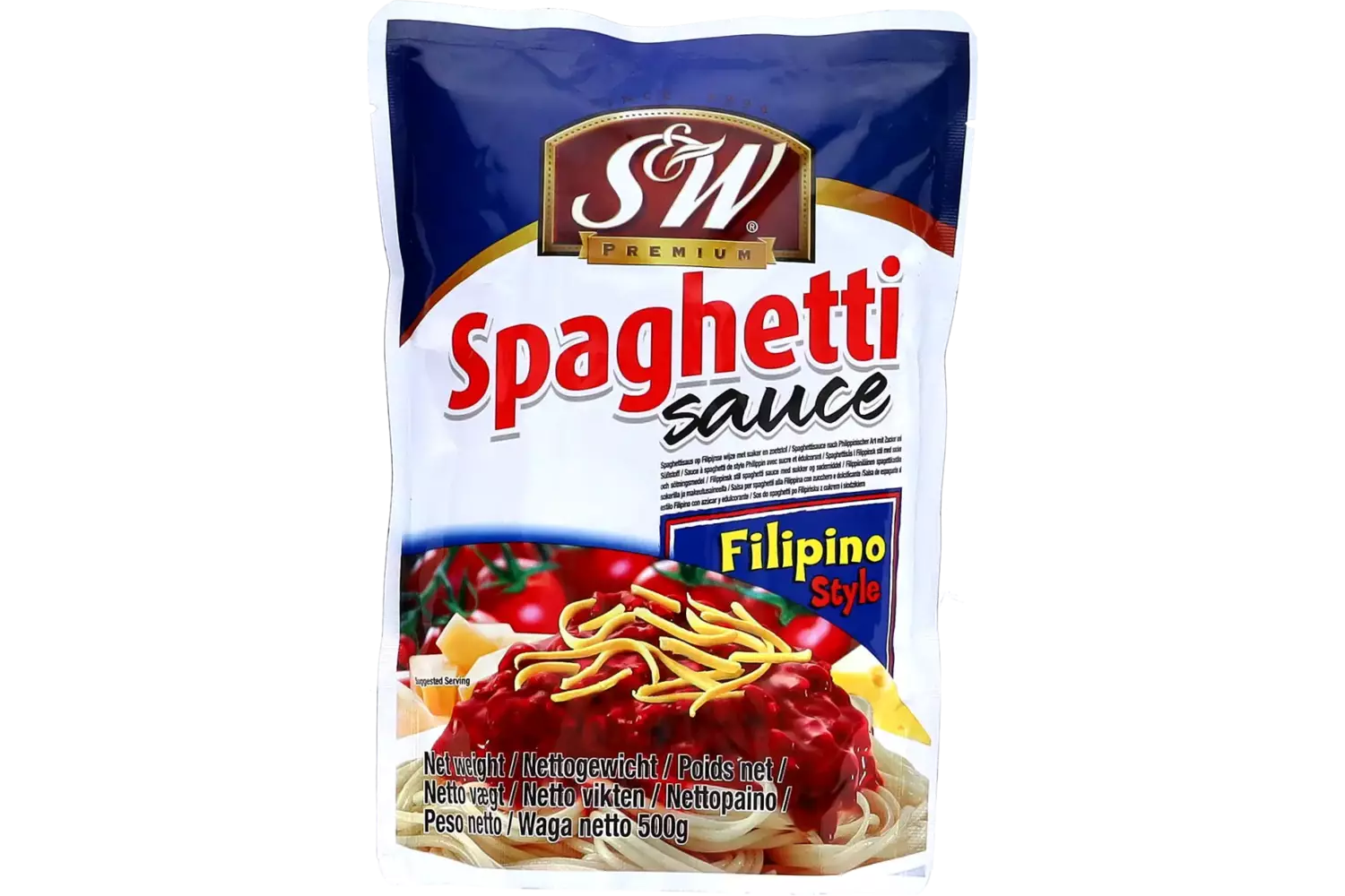 S&W - Spaghetti Sauce Filipino 500g