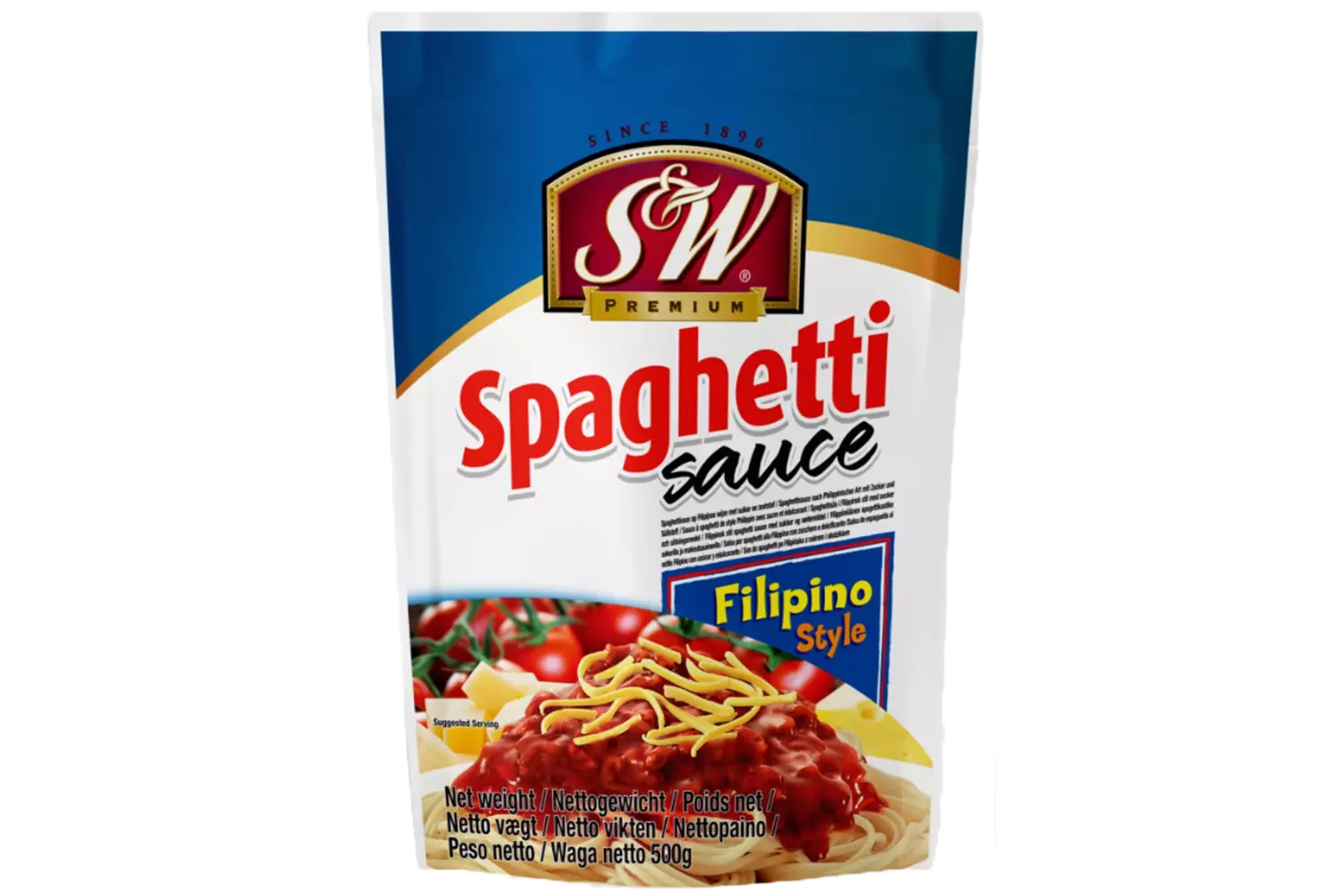 S&W - Spaghetti Sauce Filipino 500g