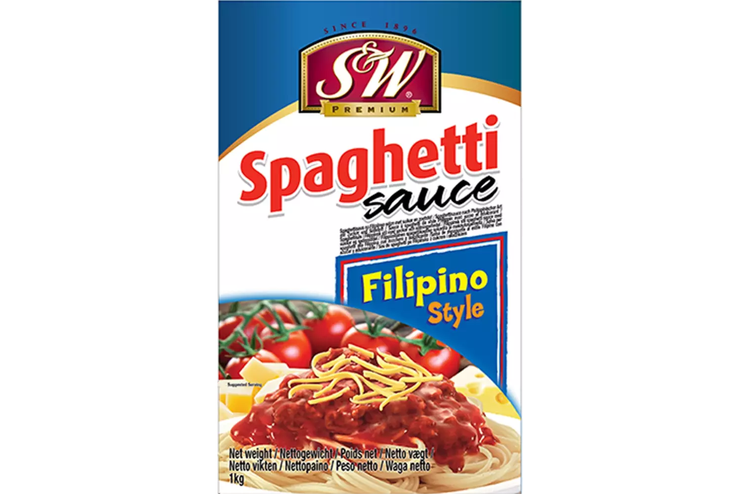S&W - Spaghetti Sauce Filipino 1kg