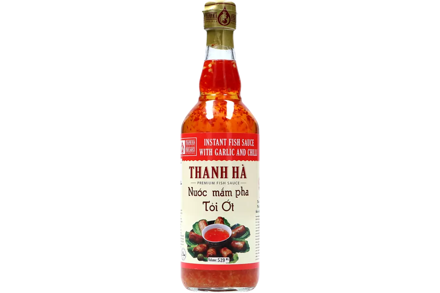 Thanh Ha - Instant Fish Sauce Garlic and Chili 510ml