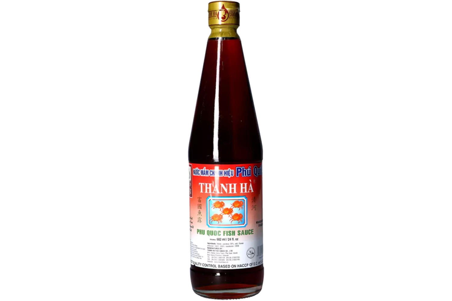 Thanh Ha - Anchovy Fish Sauce Nuoc Mam Ca 20N 720ml