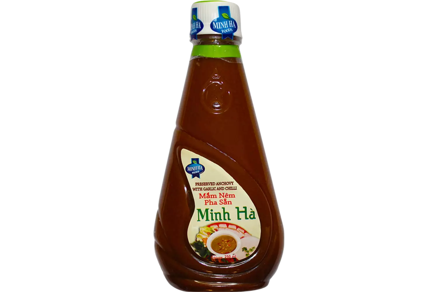 Minh Ha - Preserved Grounded Anchovy Garlic & Chili 250ml