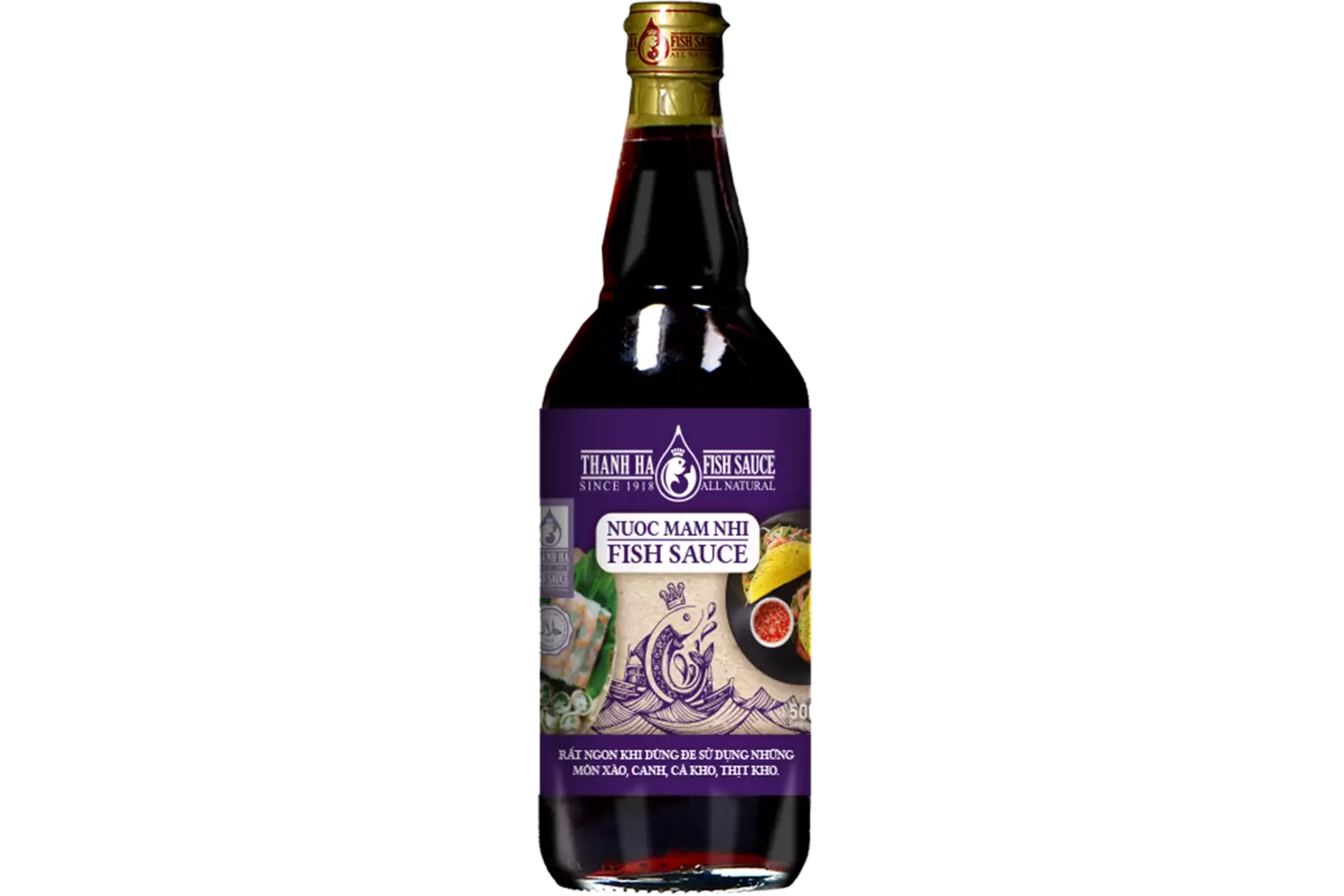 Thanh Ha - Fish Sauce 5N PET Bottle 500ml