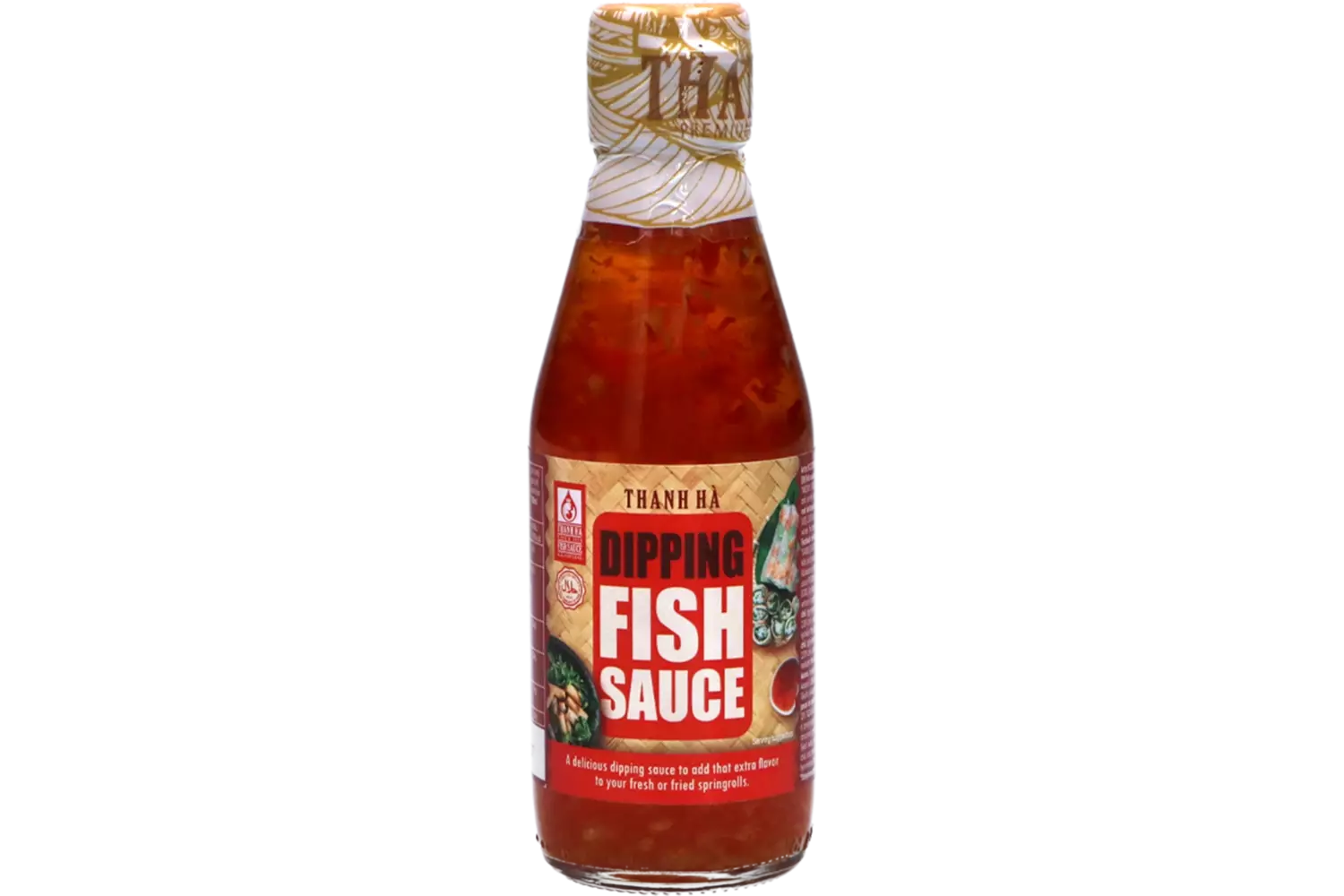 Thanh Ha - Instant Fish Sauce Garlic and Chili 180ml