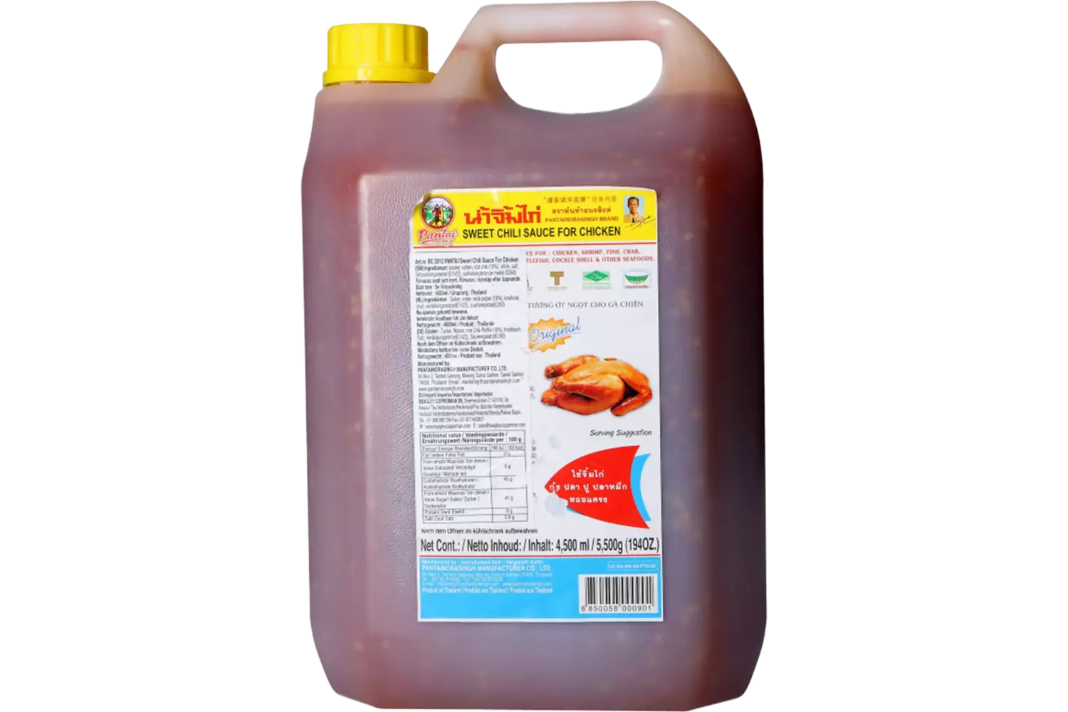 Pantai - Sweet Chili Sauce for Chicken 4.5L